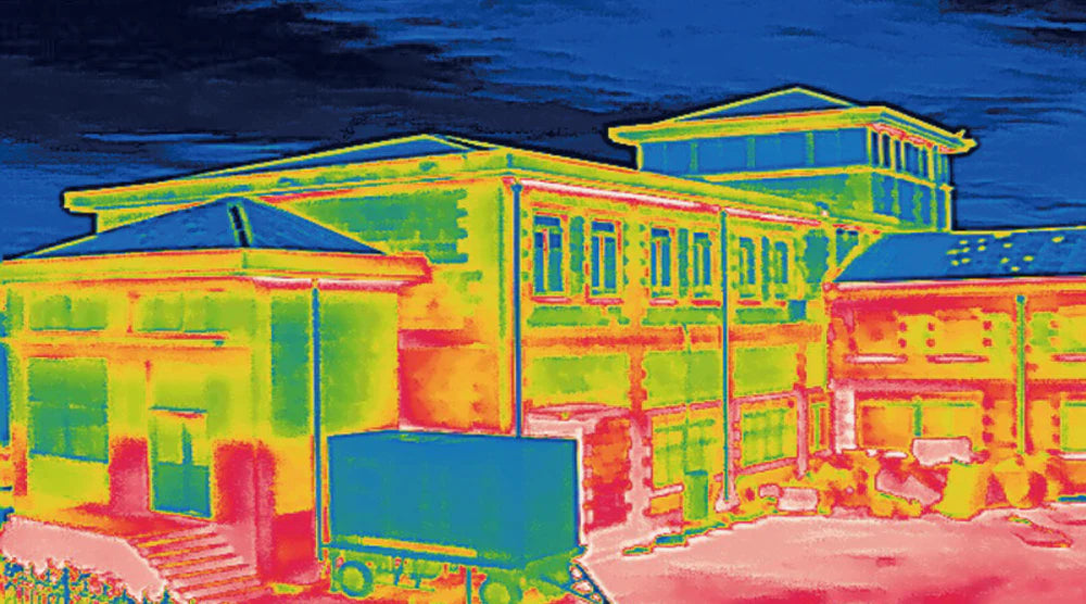 Найдите скрытые проблемы в вашем здании с помощью тепловизионной камеры P2 pro для осмотра зданий